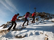 Salita invernale in RESEGONE da Fuipiano Imagna il 4 gennaio 2013